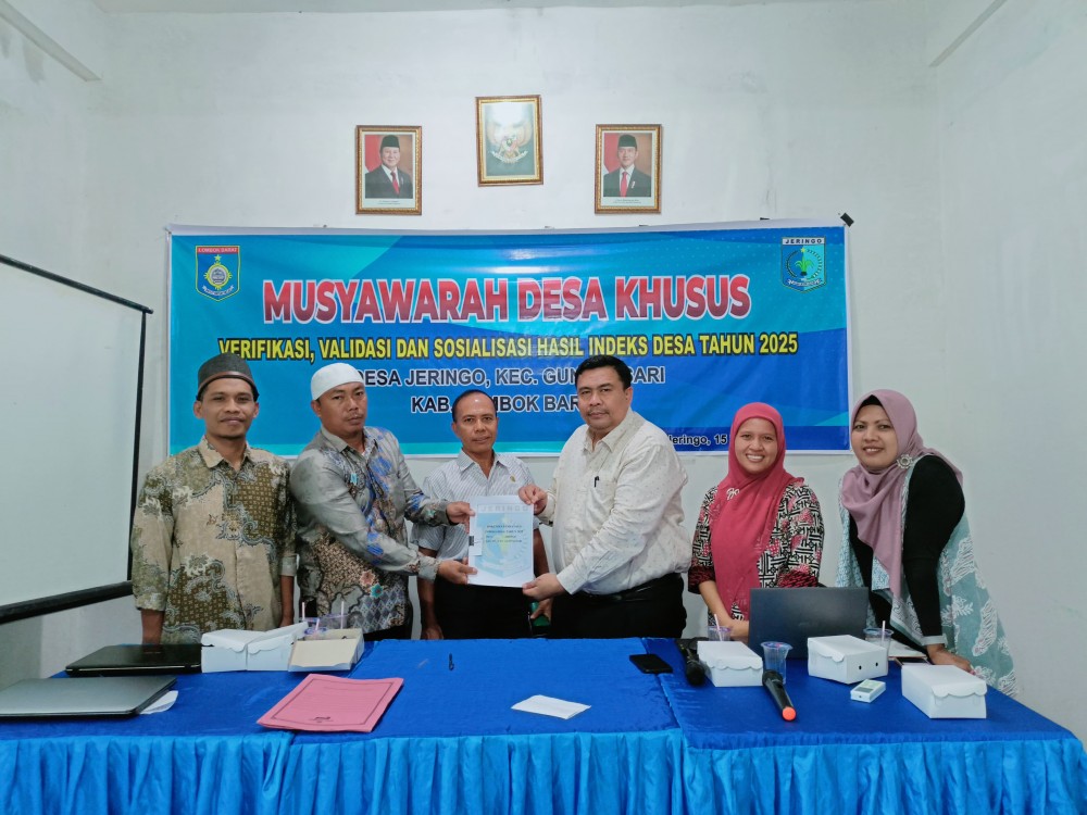 MUSYAWARAH DESA KHUSUS VERIFIKASI, VALIDASI DAN SOSIALISASI HASIL INDEKS DESA TAHUN 2025